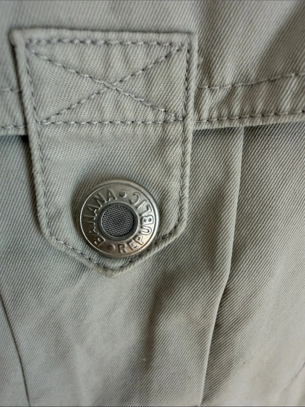 Title: Vintage Banana Republic Safari Travel Photojournalist Vest Size L